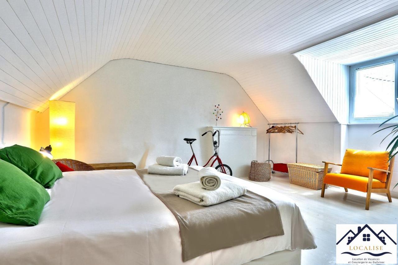 Localise - M20 - La Maison Des Dunes A 2 Pas Du Centre - Tout A Pied, Plage, Port, Centre, Commerces Marche - Wifi Inclus - Linge De Lit Inclus - Animaux Bienvenus Guilvinec Exterior photo